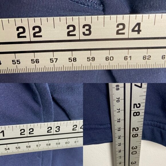 NEW Rhone Bolina Henley Hoodie Blue Size Large 2021 Lightweight Hooded Sweater L - Picture 12 of 14